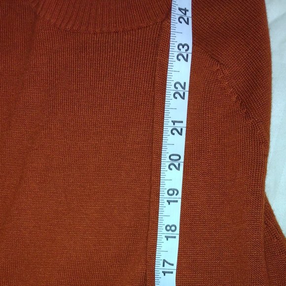 Spring + Mercer knit turtleneck pullover sweater dress. Size M - Picture 8 of 13